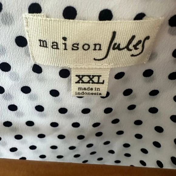 Maison Jules Flowy Tank Top Size XXL - Picture 2 of 4